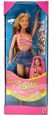 Buy 1998 Butterfly Art Barbie Doll / Beauty Tattoo / Mattel 20359 / New & Original Packaging • 56.40£