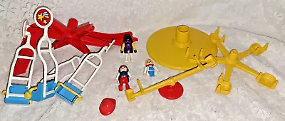 Buy Vintage Playmobil Playground, Roundabout, Slide, Figures - Role Play Spares, • 9£