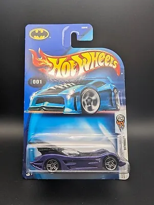 Buy Hot Wheels #001 Batman Batmobile Purple 2004 First Editions Vintage Release L34 • 7.95£