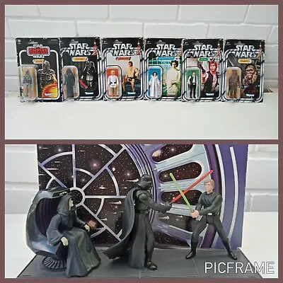 Buy Star Wars Kenner Retro Figures X6 And  90’s Diorama Set. • 80£