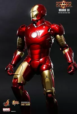 Buy 1/6 Hot Toys Mms256 D07 Diecast Iron Man Mk Iii - Factory Sealed Shipper • 512.17£