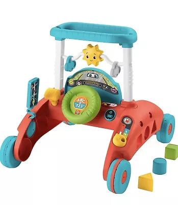 Buy Fisher-Price 2-Sided  Push Walker With Music With New Battery Working Order  • 5£