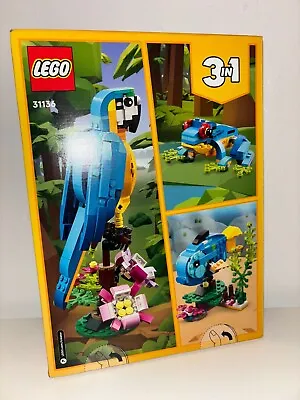 Buy LEGO CREATOR: Exotic Parrot (31136) 3in1 Age 7+ Brand New Boxed • 10£