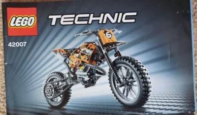 Buy LEGO Technic Moto Cross Bike (42007). 2in 1, 100% Complete With Instructions.... • 30£
