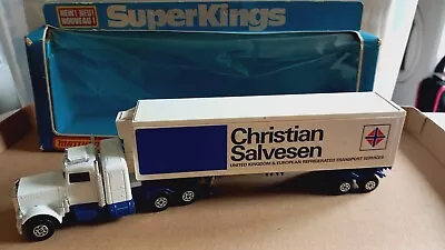 Buy Matchbox Superkings K-31 Peterbilt Refrigeration Truck Christian Salvesen • 19.99£