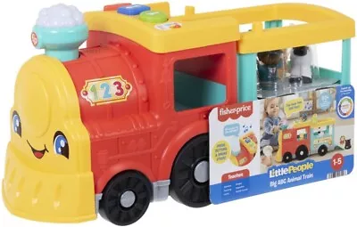 Buy Little People Big Abc Animal Train Age 12 Mnths Plus Brand New Ideal Gift • 38£