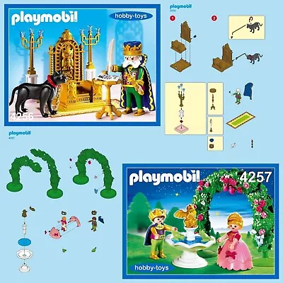 Buy Playmobil Castle * King 4256 / Prince & Princess  4257 * SPARE PARTS SERVICE • 0.99£