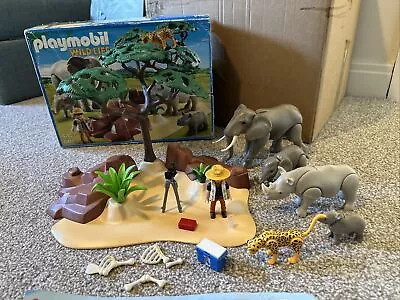 Buy Playmobil 100% Set 5417 Wildlife Researcher In African Savannah • 45£