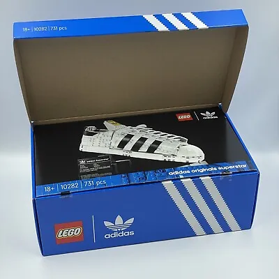 Buy  LEGO • Adidas Originals Superstar Trainer (10282) Genuine • New & Sealed BNIB • 84.99£