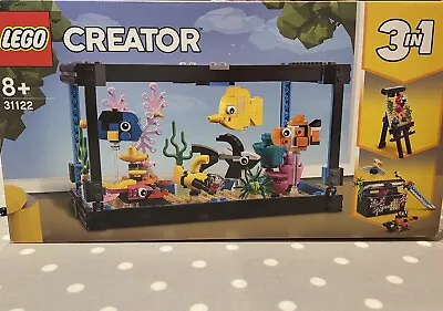 Buy LEGO Creator Fish Tank (31122), Full Set + Box & Instructions • 10.50£