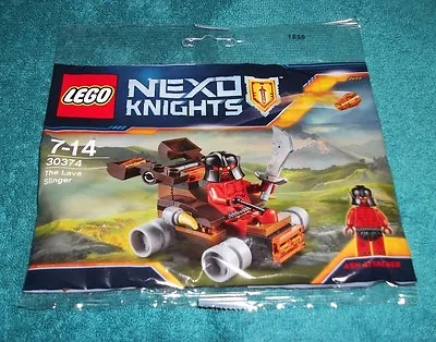 Buy LEGO NEXO KNIGHTS : The Lava Slinger Polybag Set 30374 BNSIP • 3.75£