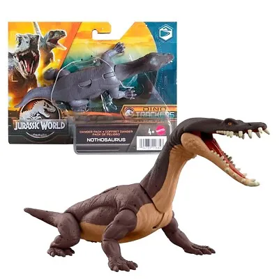 Buy Mattel Jurassic World Dino Trackers Danger Pack Nothosaurus Action Figure • 34.99£