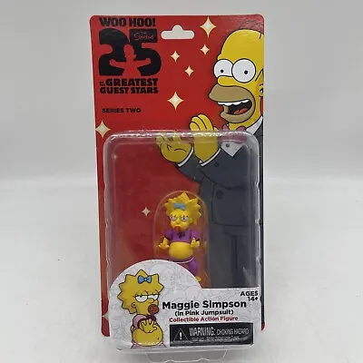Buy NECA The Simpsons Guest Stars Series 2 MAGGIE SIMPSON Action Figure BNIB • 19.99£