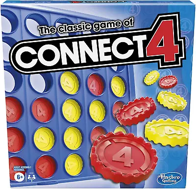 Buy The Classic Game Of Connect 4 Strategy Board Game For Kids; 2 Player Board Games • 12.38£