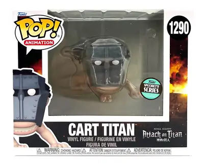 Buy Attack On Titan #1290 Cart Titan Specialty Series Funko Pop • 40£