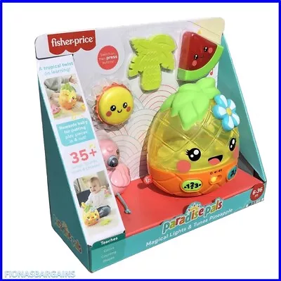 Buy Fisher Price Paradise Pals Magical Lights & Tunes Pineapple NEW • 16.99£