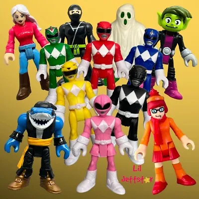 Buy ALL IMAGINEXT FIGURES Series Power Rangers Used 3  Figures Loose *Pls Select* • 5.59£