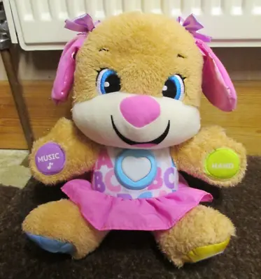 Buy Fisher-Price Laugh & Learn Smart Stages Puppy, Pink • 9.50£