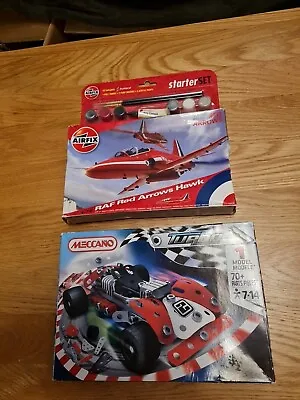 Buy Airfix And Meccano( RED ARROWS PLANE(A) & TURBO CAR(M) • 10£