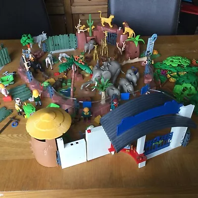 Buy Playmobil Large Zoo With Vet Petting Zoo And Extras • 64.99£