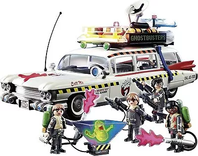 Buy Playmobil Ghostbusters Ecto-1A With Light And Sound Effects-70170 6+ • 55.99£