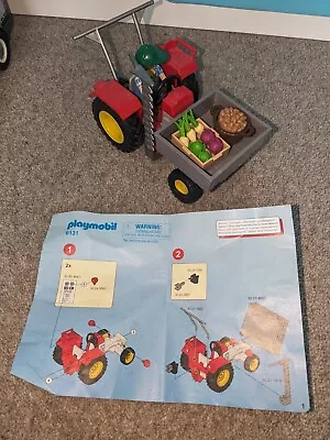 Buy PLAYMOBIL HARVEST TRACTOR 6131 COMPLETE (Farm Truck) • 5£