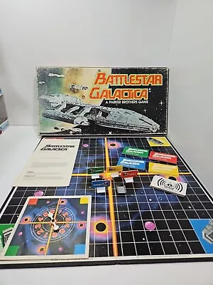 Buy Vintage Battlestar Galactica Board Game 1978 Parker Brothers 100% Complete  • 39.99£