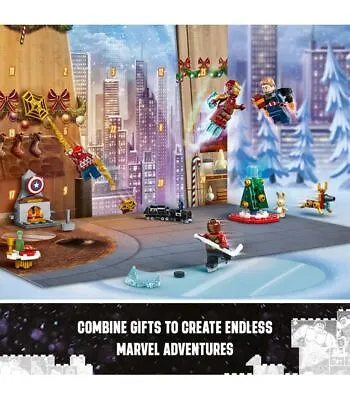 Buy LEGO 76267 Super Heroes Avengers Advent Calendar - Christmas Kit 243 PCs • 39.18£