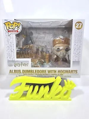 Buy FUNKO POP 27 Harry Potter Albus Dumbledore Vinyl Figure & Hogwarts Town Pop Viny • 29.99£