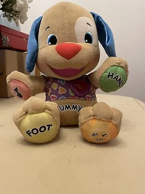 Buy Fisher Price Smart Stages Singing Musical Interactive Dog Puppy 15  Soft Toy  • 7.50£