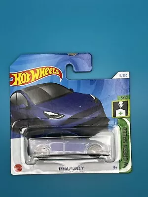 Buy Hot Wheels Tesla Model Y Blue  • 3.50£