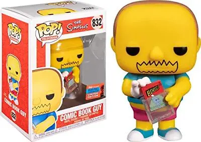 Buy Damaged Box Funko Pop Television - The Simpsons - Comic Book Guy #832 - 2020 Fal • 20.99£