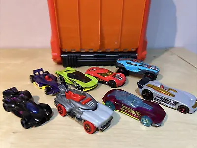 Buy Hot Wheels Store N Go Multi Launcher 20 Car Storage Carry Case With 8 Cars Inc • 29.60£