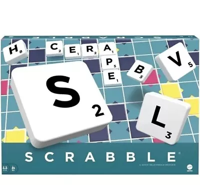 Buy Mattel Games Scrabble Original - Crosswords Board Game ITALIAN VERSION • 4.99£