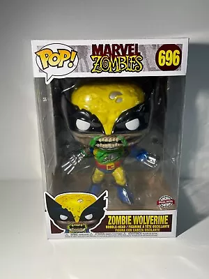Buy Funko Pop! Marvel Zombies - Zombie Wolverine 10  Inch #696 • 21.99£
