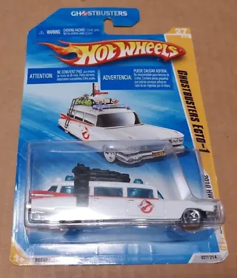 Buy 2010 Mattel Hot Wheels #27 Ghostbusters Ecto-1 HW Premiere Series Car • 7.69£