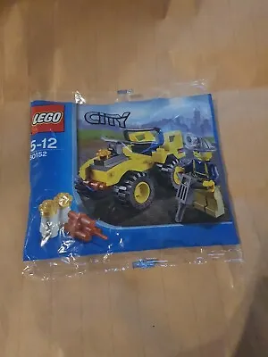 Buy LEGO City Mining Quad Quadbike 30152 Polybag  • 5.95£