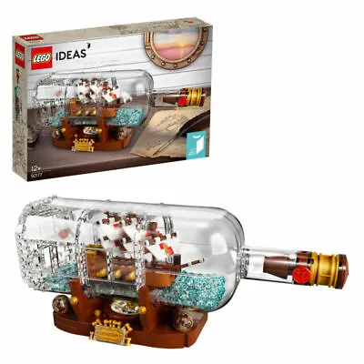 Buy RETIRED LEGO Ideas Ship In A Bottle - Set 92177 Mint Brand New Sealed GREAT 🎁 • 109.99£