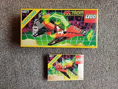 Buy Lego Legoland Vintage Space M-Tron Set 6877 Vector Detector Box & Instructions • 24.99£