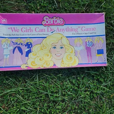 Buy Vintage Barbie We Girls Can Do Anything Game (1986) Golden  • 14.46£