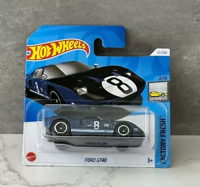 Buy Hot Wheels Ford GT40 Blue *COMBINE POSTAGE* • 3.99£