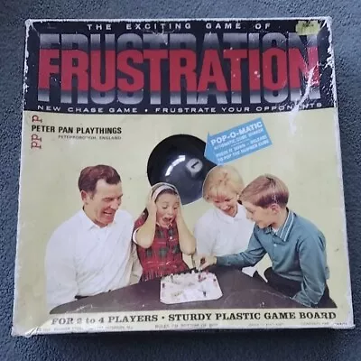 Buy FRUSTRATION Board Game By Peter Pan Play Things - Vintage 1960s  • 4.99£
