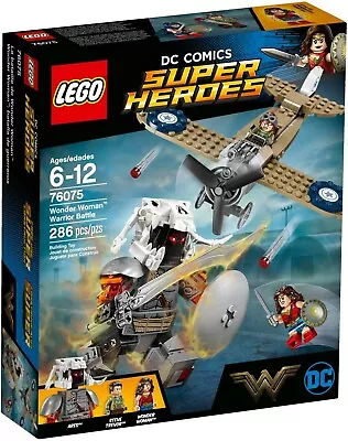 Buy LEGO DC COMICS SUPER HEROES 76075 Wonder Woman Warrior Battle ***BRAND NEW*** • 39.99£