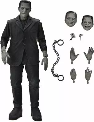 Buy NECA Universal Monsters Frankenstein Action Figure Ultimate Classic B&W Version  • 34.99£