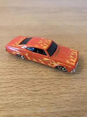 Buy Orange Flame Hot Wheels Diecast Toy Car (Muscle Lowrider) - Near Mint Condition • 7.99£