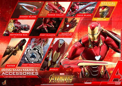 Buy Hot Toys/Hot Toys Movie Masterpiece Avengers/Infinity War Iron Man Mark 50 Expan • 316.97£