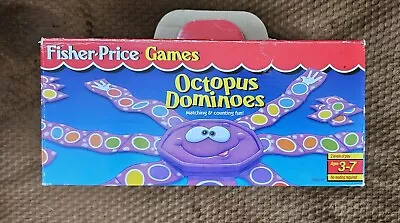 Buy Fisher-Price Octopus Dominoes Game - Matching & Counting Game 1998 • 11.34£