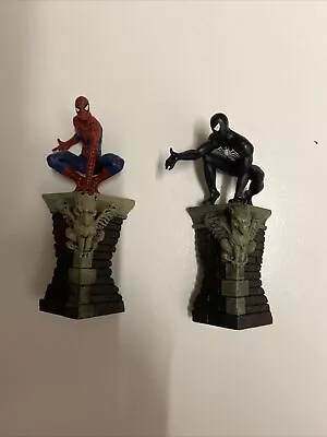 Buy Marvel Super Heroes Spider-man Black Costume  And Spider-Man Eaglemoss Figures • 0.99£
