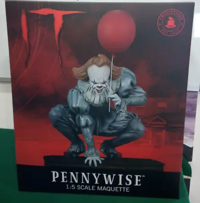 Buy Horror Statue -it-pennywise - Model Tweeterhead Sideshow 33cm Limited • 514.22£