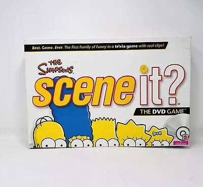 Buy THE SIMPSONS Scene It? The DVD Game ~ Mattel/ Screenlife (2009). Complete Set. • 14.17£